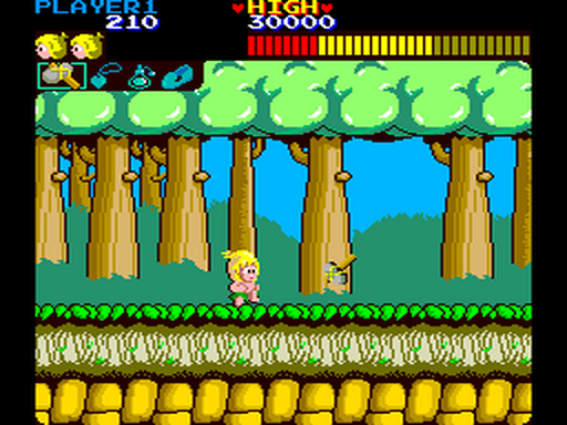 Captura de Wonder Boy
